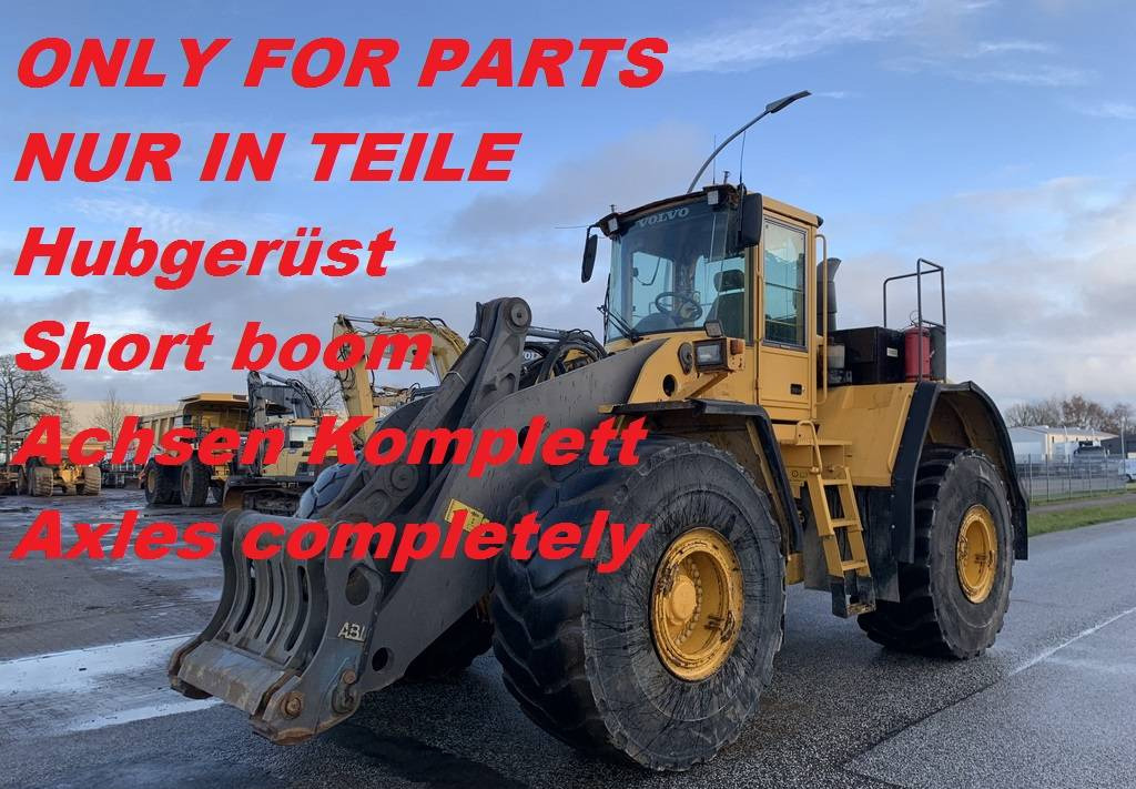 Volvo L220 E-F Achse - Axle - Hubgerüst - short boom - اللودر بعجل: صورة 1 Volvo L220 E-F Achse - Axle - Hubgerüst - short boom - اللودر بعجل: صورة 1