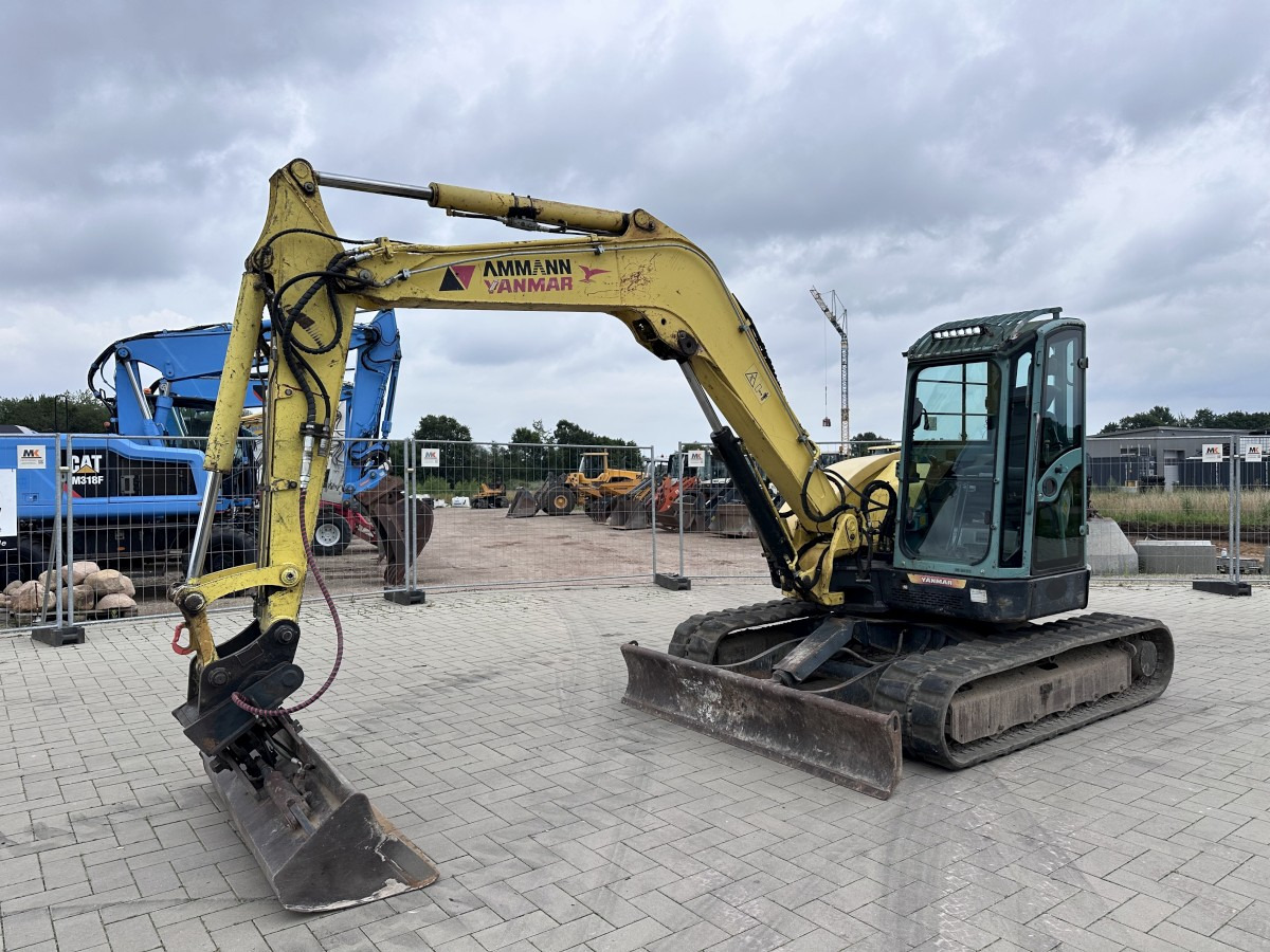 YANMAR Vio 75 Top Zustand German machine ! ! ! - حفارة مُصَّغرة: صورة 3 YANMAR Vio 75 Top Zustand German machine ! ! ! - حفارة مُصَّغرة: صورة 3