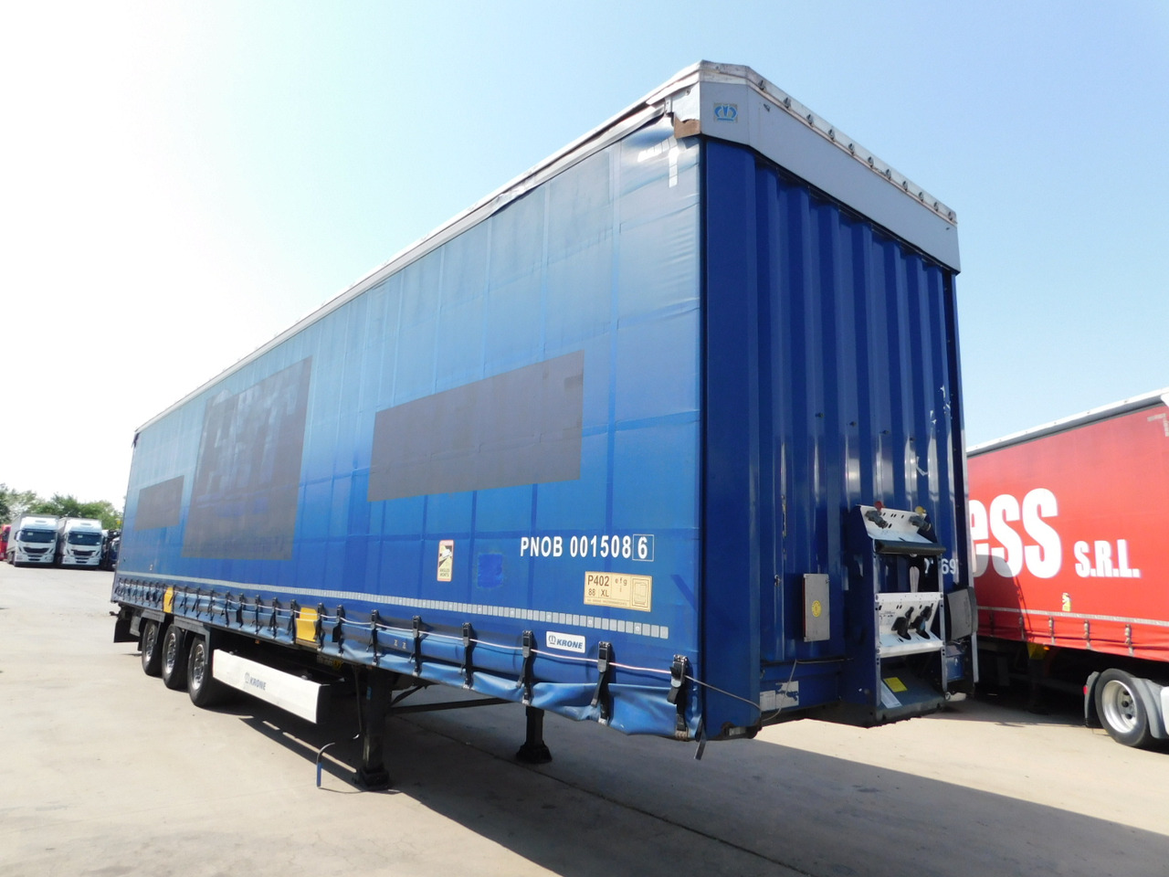 Krone Sd da06clnf - نصف مقطورة ستارة: صورة 2 Krone Sd da06clnf - نصف مقطورة ستارة: صورة 2