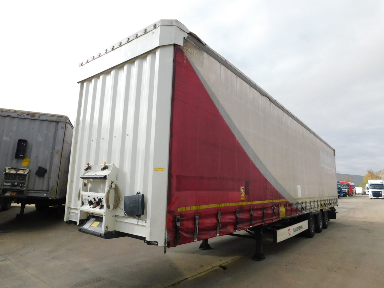 Krone Sd - نصف مقطورة ستارة: صورة 1 Krone Sd - نصف مقطورة ستارة: صورة 1