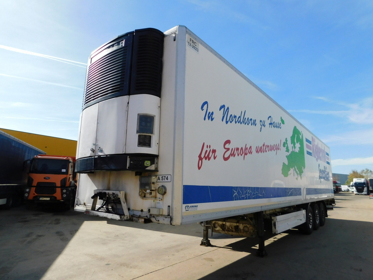 Krone Sdr27 - نصف مقطورة مُبرِّدة: صورة 1 Krone Sdr27 - نصف مقطورة مُبرِّدة: صورة 1