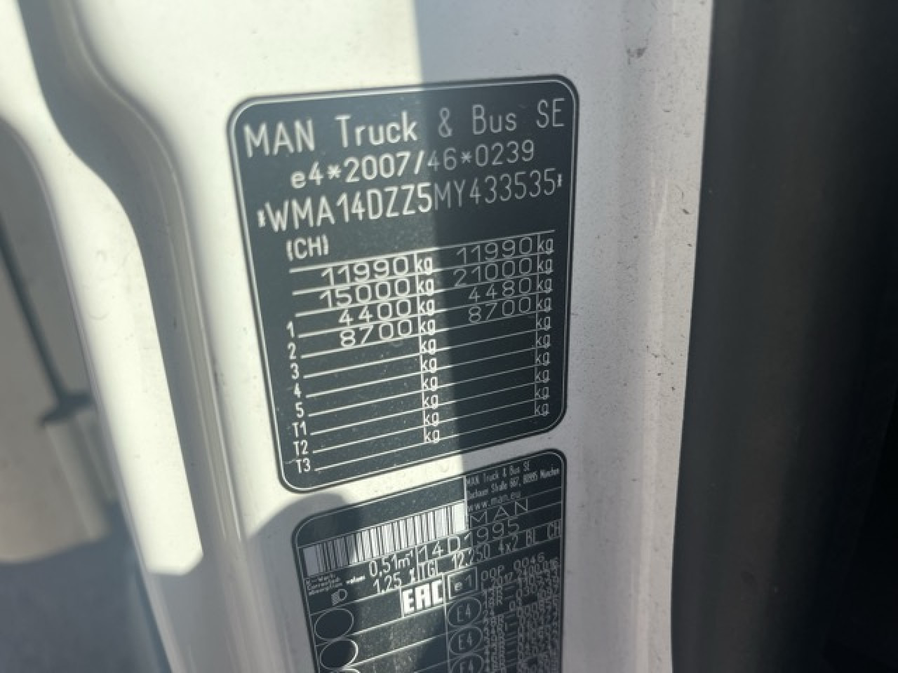 MAN TGL 12.250 4x2 BL Euro6 Klima AHK Luftfeder - شاحنة مغلقة الصندوق: صورة 2 MAN TGL 12.250 4x2 BL Euro6 Klima AHK Luftfeder - شاحنة مغلقة الصندوق: صورة 2