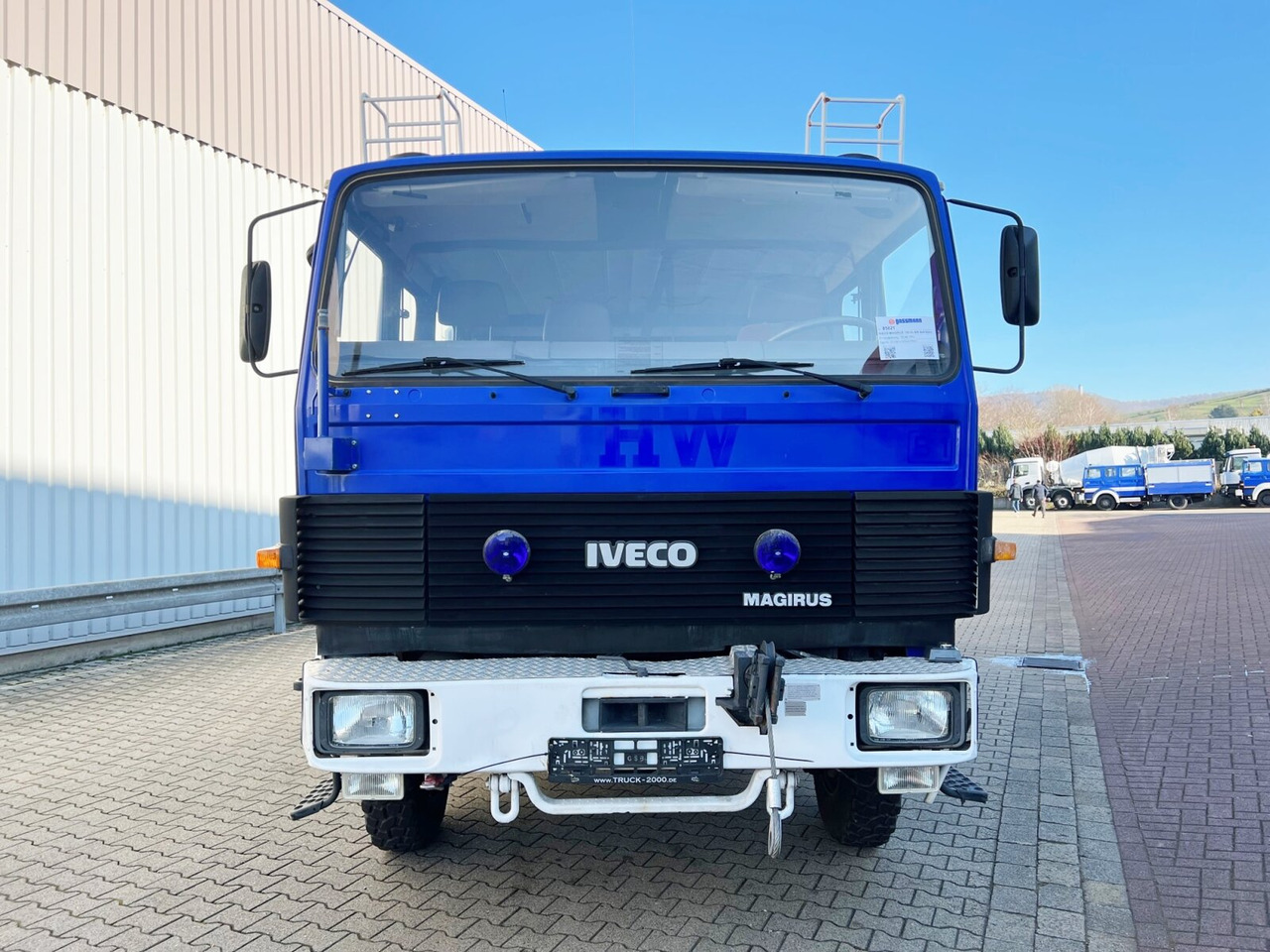 سيارة إطفاء 120-23 AW 4x4 Doka 120-23 AW 4x4 Doka, V8-Motor, Mannschaftswagen 16 Sitze, Seilwinde: صورة 9