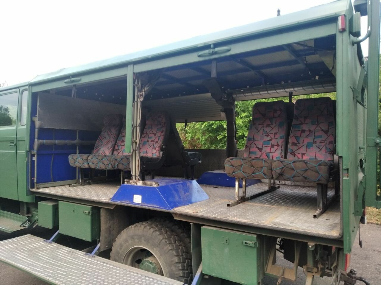 سيارة إطفاء 120-23 AW 4x4 Doka 120-23 AW 4x4 Doka, V8-Motor, Mannschaftswagen 16 Sitze, Seilwinde: صورة 12