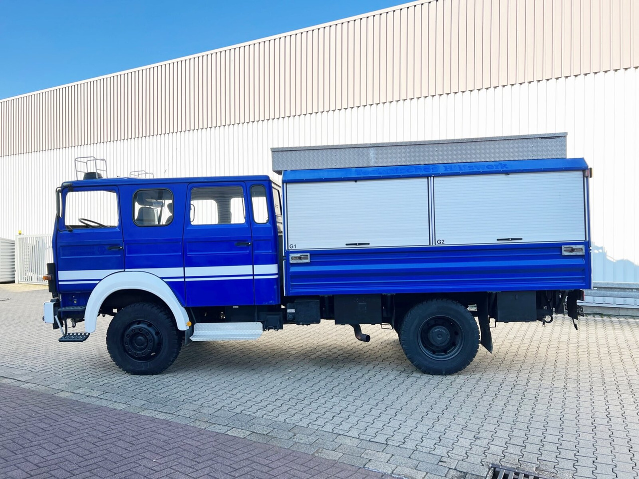سيارة إطفاء 120-23 AW 4x4 Doka 120-23 AW 4x4 Doka, V8-Motor, Mannschaftswagen 16 Sitze, Seilwinde: صورة 11