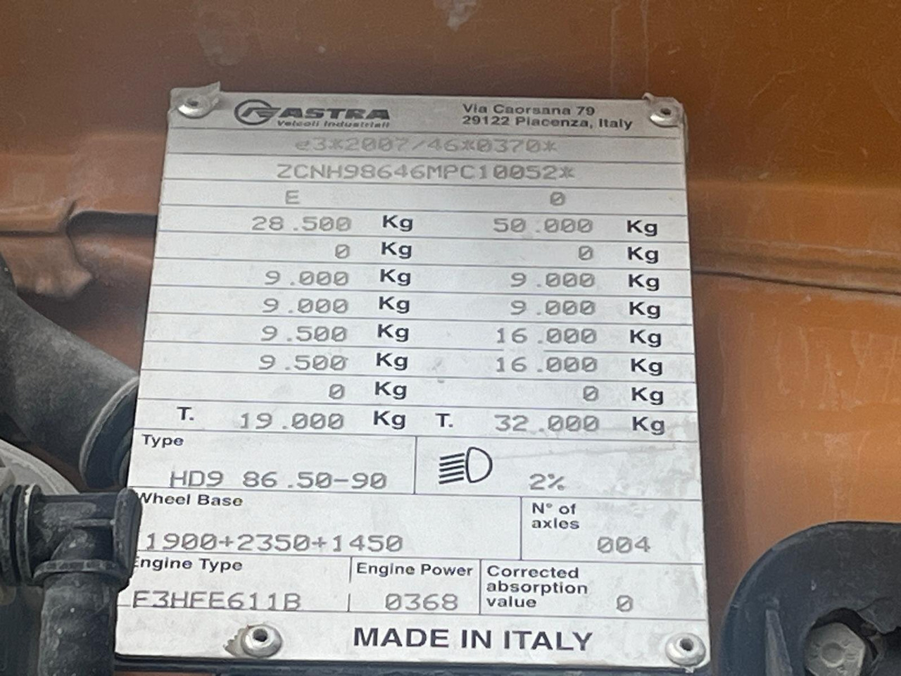ASTRA HD9 86.50-90 8x6 ASTRA HD9 86.50-90 8x6, Unfallschaden, Cursor 13 - شاحنة هيكل كابينة: صورة 5 ASTRA HD9 86.50-90 8x6 ASTRA HD9 86.50-90 8x6, Unfallschaden, Cursor 13 - شاحنة هيكل كابينة: صورة 5