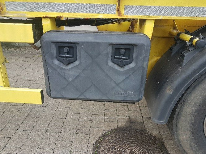 مقطورة هوك ليفت/ لود لوجر Abrollanhänger REA 18 EL Reisch Abrollanhänger REA-18EL, bis 7 m Behälter: صورة 8