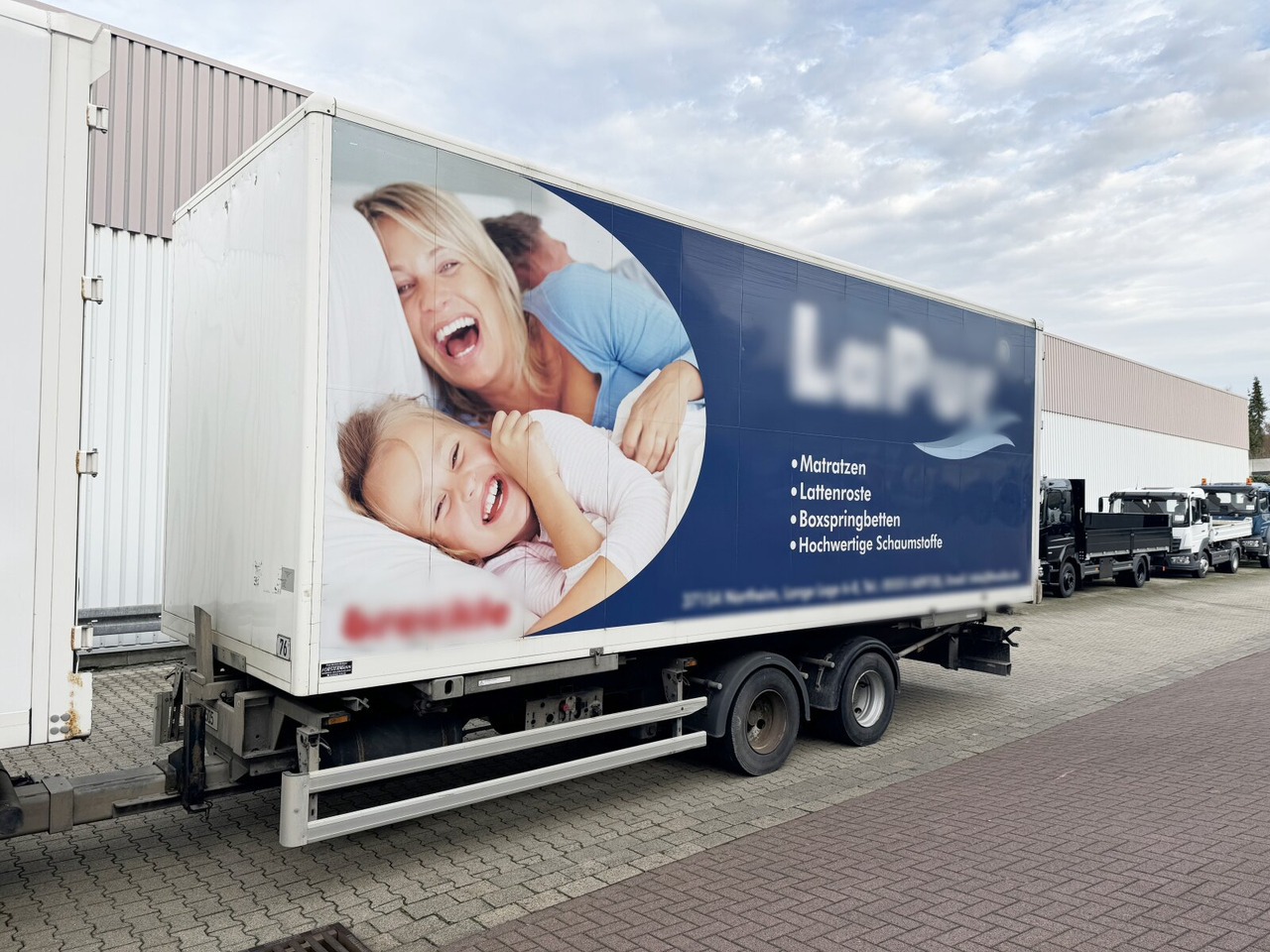 Ackermann Z-EAF 19-7,8/100TZ Z-EAF 19-7,8/100TZ, Verzinkt - مقطورة صندوق مغلق: صورة 1 Ackermann Z-EAF 19-7,8/100TZ Z-EAF 19-7,8/100TZ, Verzinkt - مقطورة صندوق مغلق: صورة 1