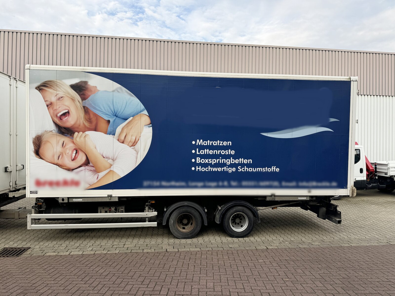 Ackermann Z-EAF 19-7,8/100TZ Z-EAF 19-7,8/100TZ, Verzinkt - مقطورة صندوق مغلق: صورة 4 Ackermann Z-EAF 19-7,8/100TZ Z-EAF 19-7,8/100TZ, Verzinkt - مقطورة صندوق مغلق: صورة 4
