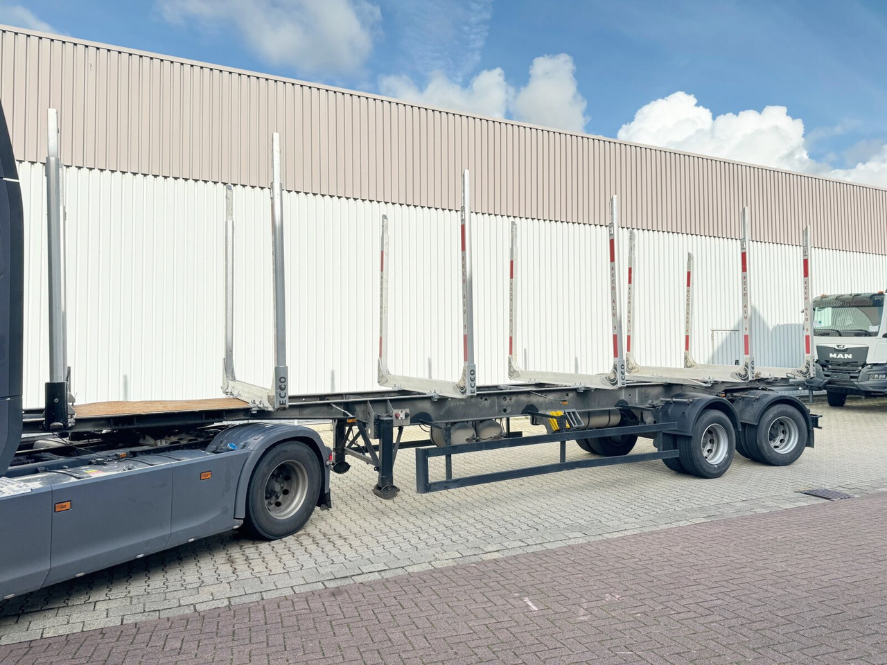 Andere RSK/30IV Holzauflieger ROHR RSK/30IV Holzauflieger, Lenkachse, Verzinkt - نصف مقطورة اخشاب: صورة 1 Andere RSK/30IV Holzauflieger ROHR RSK/30IV Holzauflieger, Lenkachse, Verzinkt - نصف مقطورة اخشاب: صورة 1