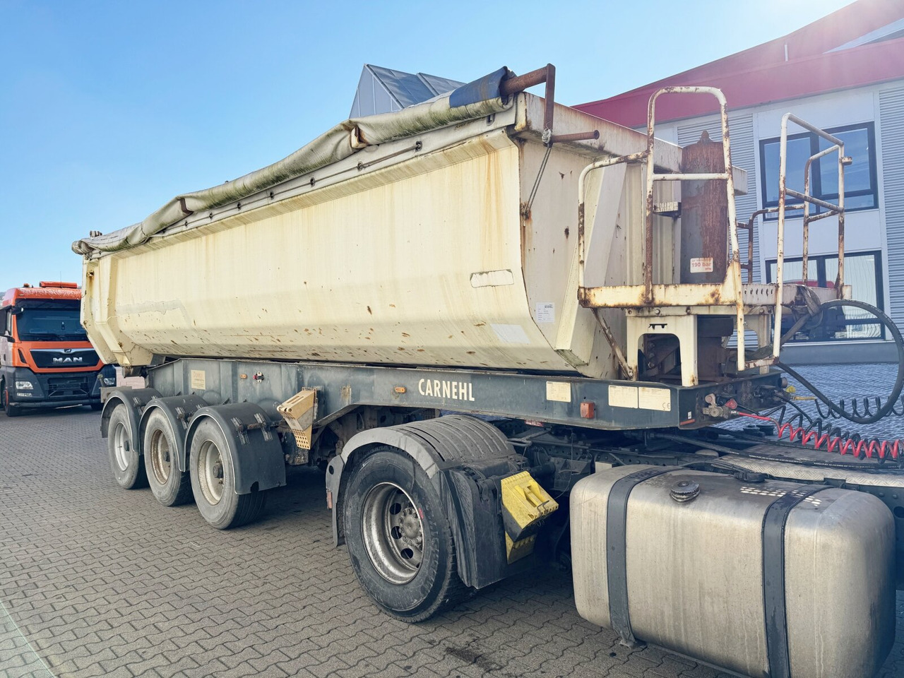 Carnehl CHKS/HH CHKS/HH, Liftachse, Stahlmulde ca. 24m³ - نصف مقطورة: صورة 1 Carnehl CHKS/HH CHKS/HH, Liftachse, Stahlmulde ca. 24m³ - نصف مقطورة: صورة 1