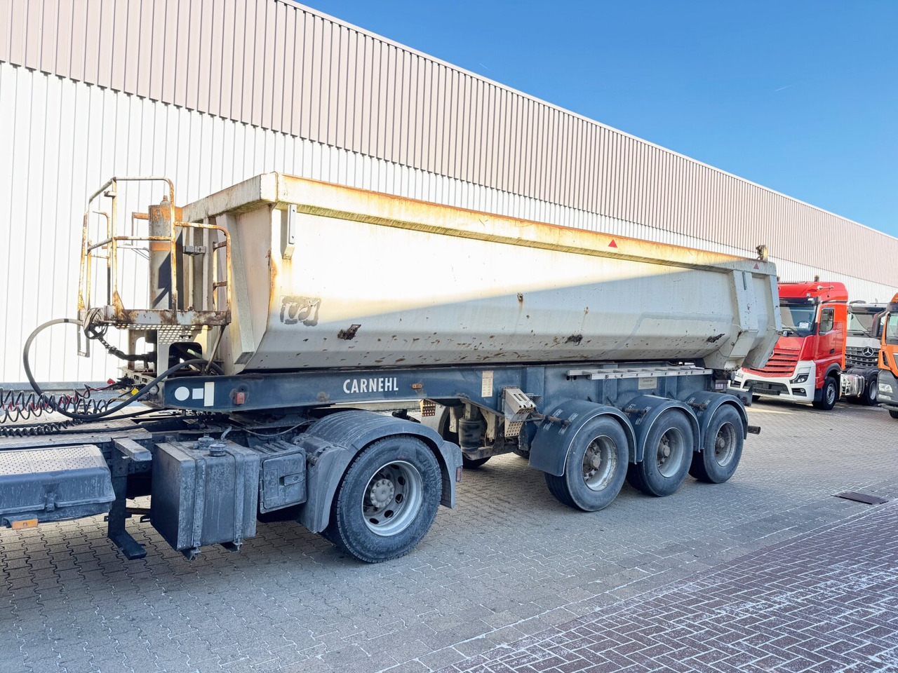 Carnehl CHKS/HH CHKS/HH, Liftachse, Stahlmulde ca. 24m³ - نصف مقطورة: صورة 4 Carnehl CHKS/HH CHKS/HH, Liftachse, Stahlmulde ca. 24m³ - نصف مقطورة: صورة 4