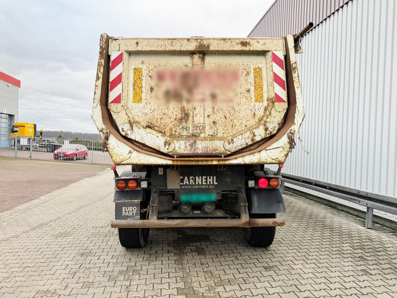 قلابة نصف مقطورة نصف مقطورة قلابة Carnehl CHKS/HH CHKS/HH, Stahlmulde ca. 26m³, 20x VORHANDEN, Liftachse: صورة 6