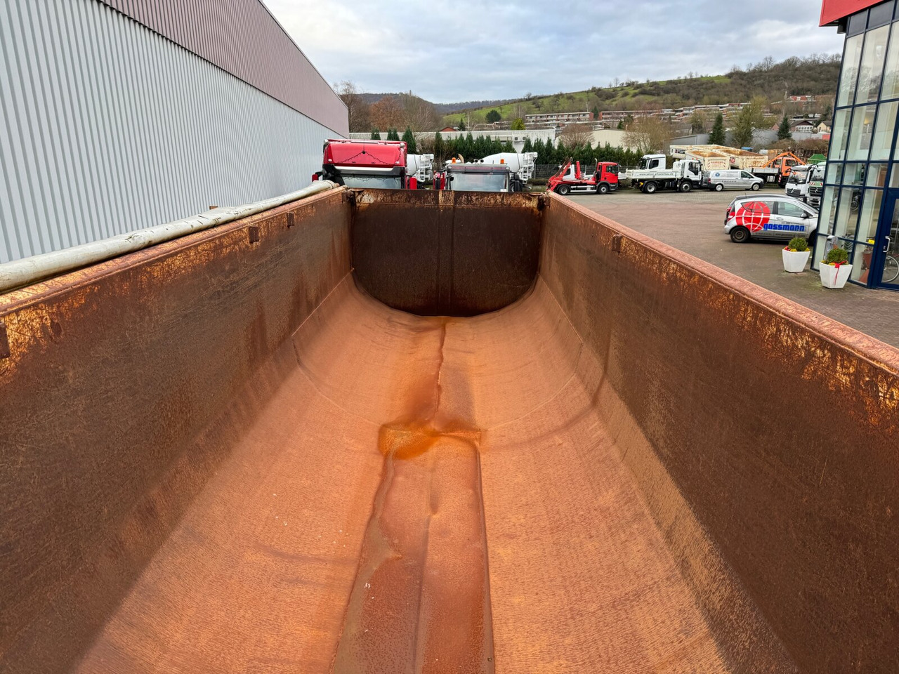 قلابة نصف مقطورة نصف مقطورة قلابة Carnehl CHKS/HH CHKS/HH, Stahlmulde ca. 26m³, 20x VORHANDEN, Liftachse: صورة 9