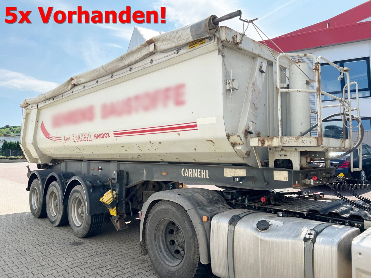 Carnehl CHKS/HH CHKS/HH, Stahlmulde ca. 26m³, Liftachse - قلابة نصف مقطورة نصف مقطورة قلابة: صورة 1 Carnehl CHKS/HH CHKS/HH, Stahlmulde ca. 26m³, Liftachse - قلابة نصف مقطورة نصف مقطورة قلابة: صورة 1