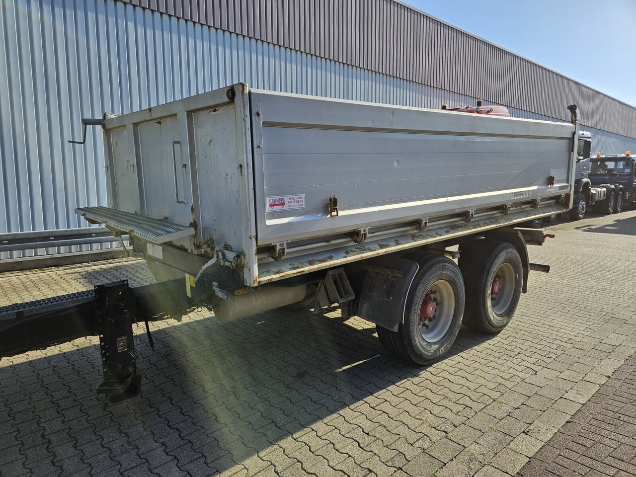 Carnehl CTK/A CTK/A, Alu-Bordwände, Rollplane, ca. 10m³ - مقطورة قلاب: صورة 1 Carnehl CTK/A CTK/A, Alu-Bordwände, Rollplane, ca. 10m³ - مقطورة قلاب: صورة 1