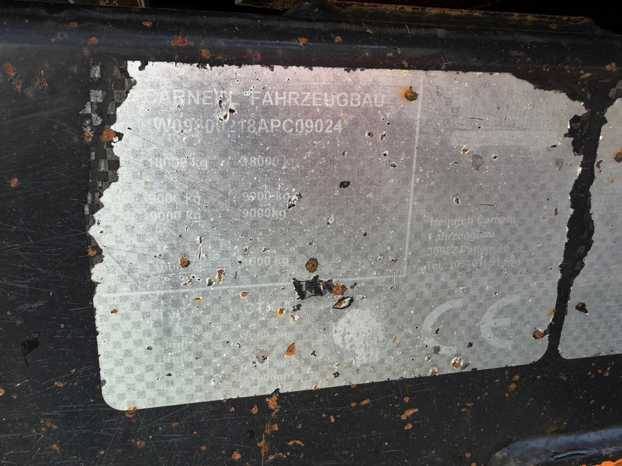 Carnehl CTK/A CTK/A, Alu-Bordwände, ca. 10m³ - مقطورة قلاب: صورة 2 Carnehl CTK/A CTK/A, Alu-Bordwände, ca. 10m³ - مقطورة قلاب: صورة 2