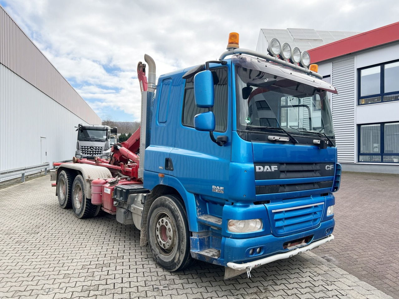 DAF AT 85.460 6x4 AT 85.460 6x4, Abrollkipper Palfinger T20 - شاحنة ذات خطاف: صورة 4 DAF AT 85.460 6x4 AT 85.460 6x4, Abrollkipper Palfinger T20 - شاحنة ذات خطاف: صورة 4