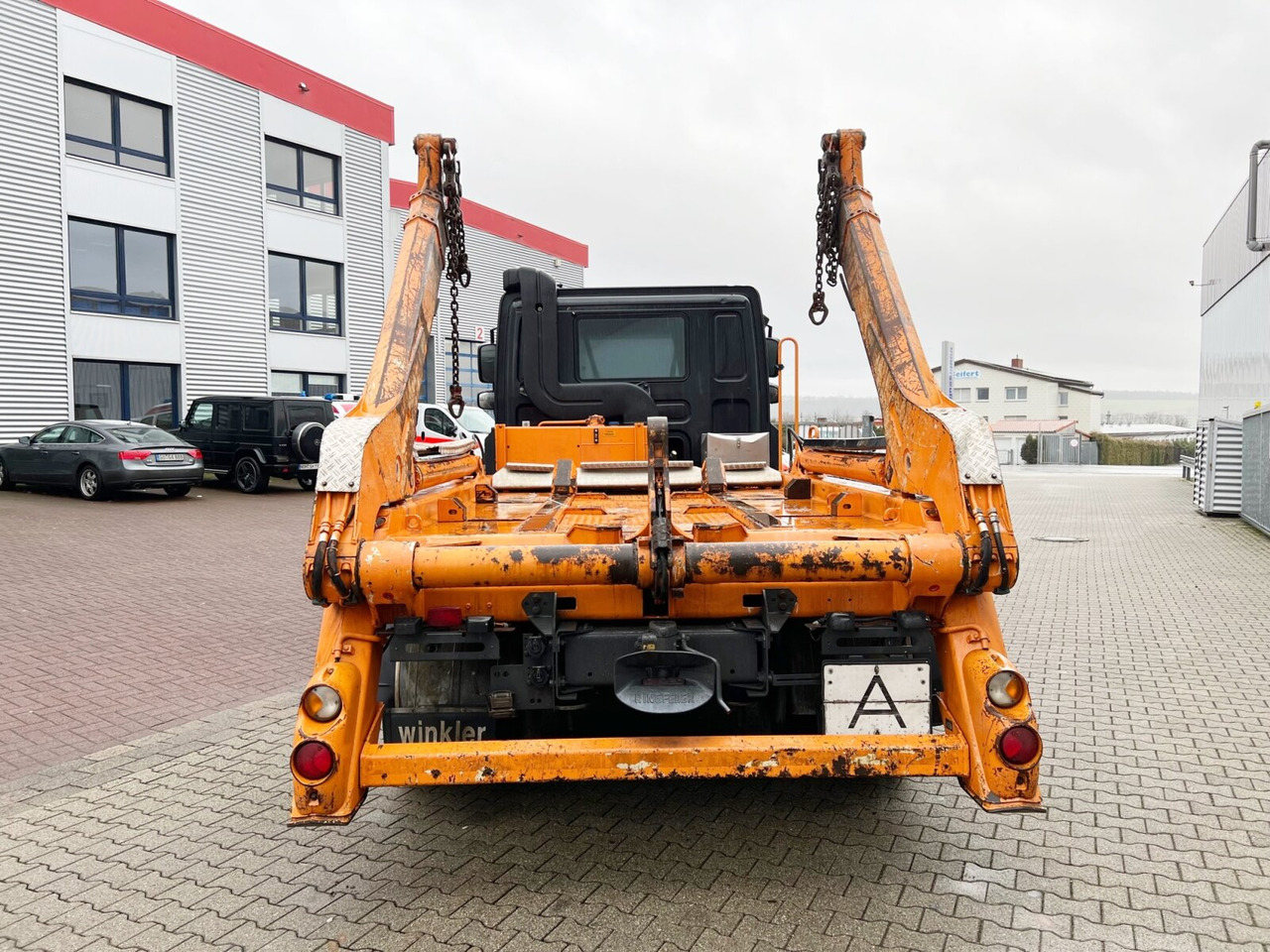 شاحنة نقل المخلفات DAF CF 290 4x2 CF 290 4x2, Tele-Absetzer: صورة 10 شاحنة نقل المخلفات DAF CF 290 4x2 CF 290 4x2, Tele-Absetzer: صورة 10