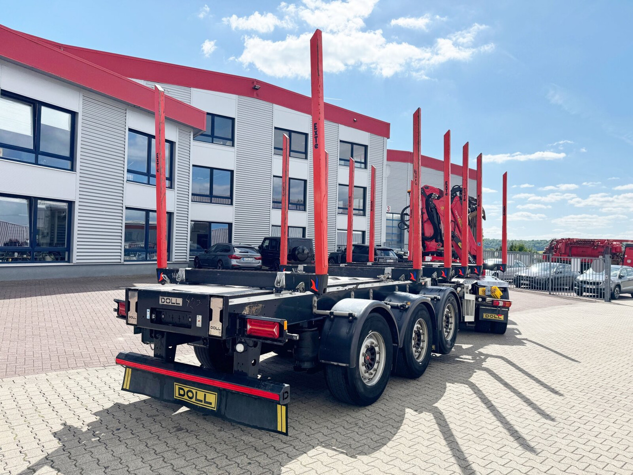 نصف مقطورة اخشاب Doll LOGO H3L-14XL LOGO H3L-14XL, Liftachse, Nachlauflenkachse, teleskopierbar 9,4m-12,9: صورة 11 نصف مقطورة اخشاب Doll LOGO H3L-14XL LOGO H3L-14XL, Liftachse, Nachlauflenkachse, teleskopierbar 9,4m-12,9: صورة 11