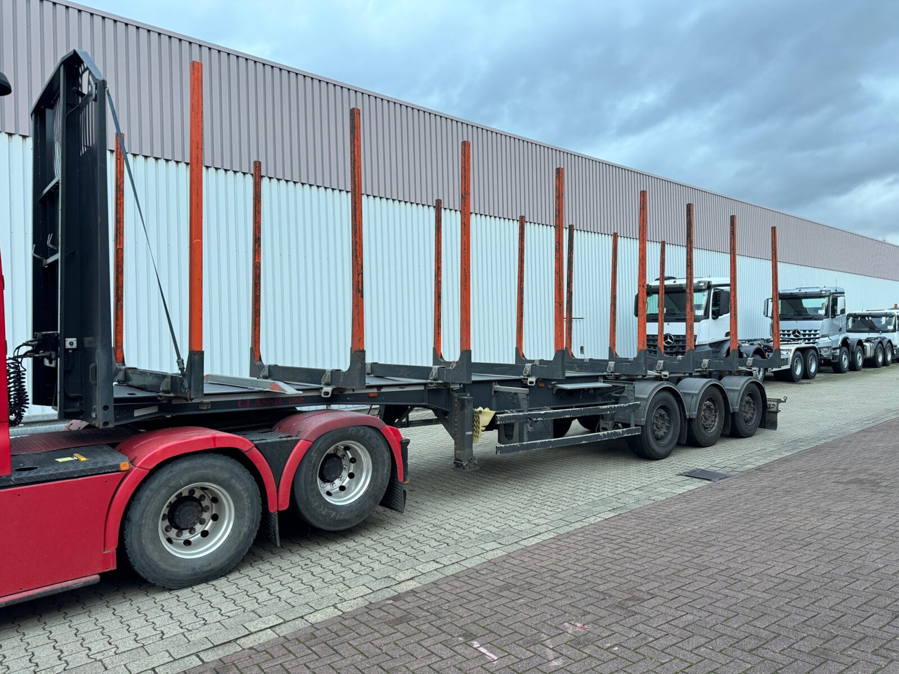 GSODAM GSTB3SL Holzauflieger GSODAM GSTB3SL Holzauflieger, Liftachse - نصف مقطورة اخشاب: صورة 1 GSODAM GSTB3SL Holzauflieger GSODAM GSTB3SL Holzauflieger, Liftachse - نصف مقطورة اخشاب: صورة 1