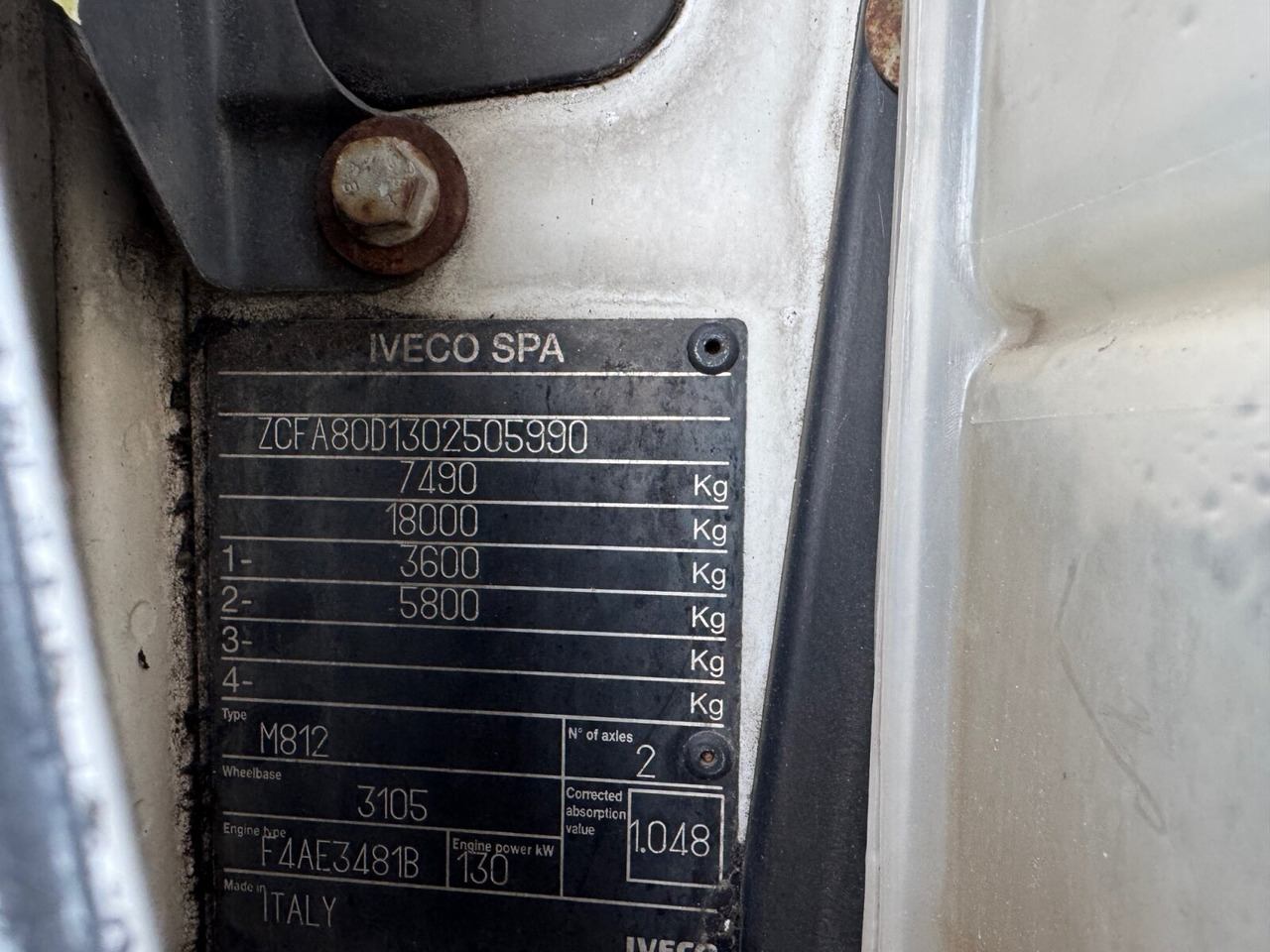 Iveco EuroCargo ML 80E18 K 4x2 EuroCargo ML 80E18 K 4x2 - شاحنة قلاب: صورة 5 Iveco EuroCargo ML 80E18 K 4x2 EuroCargo ML 80E18 K 4x2 - شاحنة قلاب: صورة 5