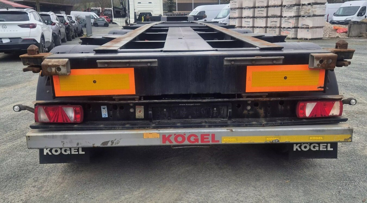 Kögel Port 45 Simplex Container-Chassis Port 45 Simplex, Container-Chassis, 20/2x20/30/40/45 Fuß, ausziehbar - نصف مقطورة: صورة 2 Kögel Port 45 Simplex Container-Chassis Port 45 Simplex, Container-Chassis, 20/2x20/30/40/45 Fuß, ausziehbar - نصف مقطورة: صورة 2