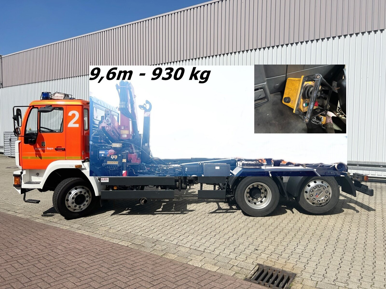 MAN 25/18.284 6x2-4 LL 25/18.284 6x2-4 LL,Kran HMF 1113 K3, Funk, Retarder - شاحنة ذات خطاف, شاحنة كرين: صورة 1 MAN 25/18.284 6x2-4 LL 25/18.284 6x2-4 LL,Kran HMF 1113 K3, Funk, Retarder - شاحنة ذات خطاف, شاحنة كرين: صورة 1