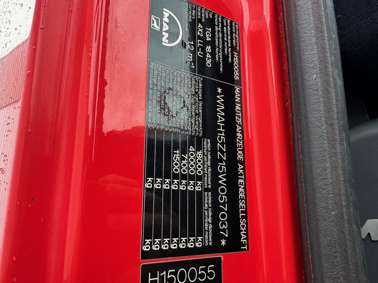 شاحنة ذات خطاف MAN TGA 18.430 4X2 LL TGA 18.430 4X2 LL, 2x AHK: صورة 6 شاحنة ذات خطاف MAN TGA 18.430 4X2 LL TGA 18.430 4X2 LL, 2x AHK: صورة 6