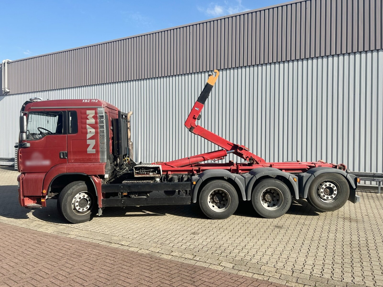 شاحنة ذات خطاف MAN TGA 25.530 8x4-4 BL, Lift-/Lenkachse TGA 25.530 8x4-4 BL, Lift-/Lenkachse: صورة 11