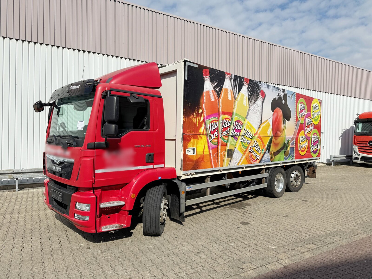 شاحنة مقفلة MAN TGM 26.340 6x2-4 LL TGM 26.340 6x2-4 LL, Getränkekoffer, Lenk-/Liftachse, LBW MBB, 2x AHK: صورة 7