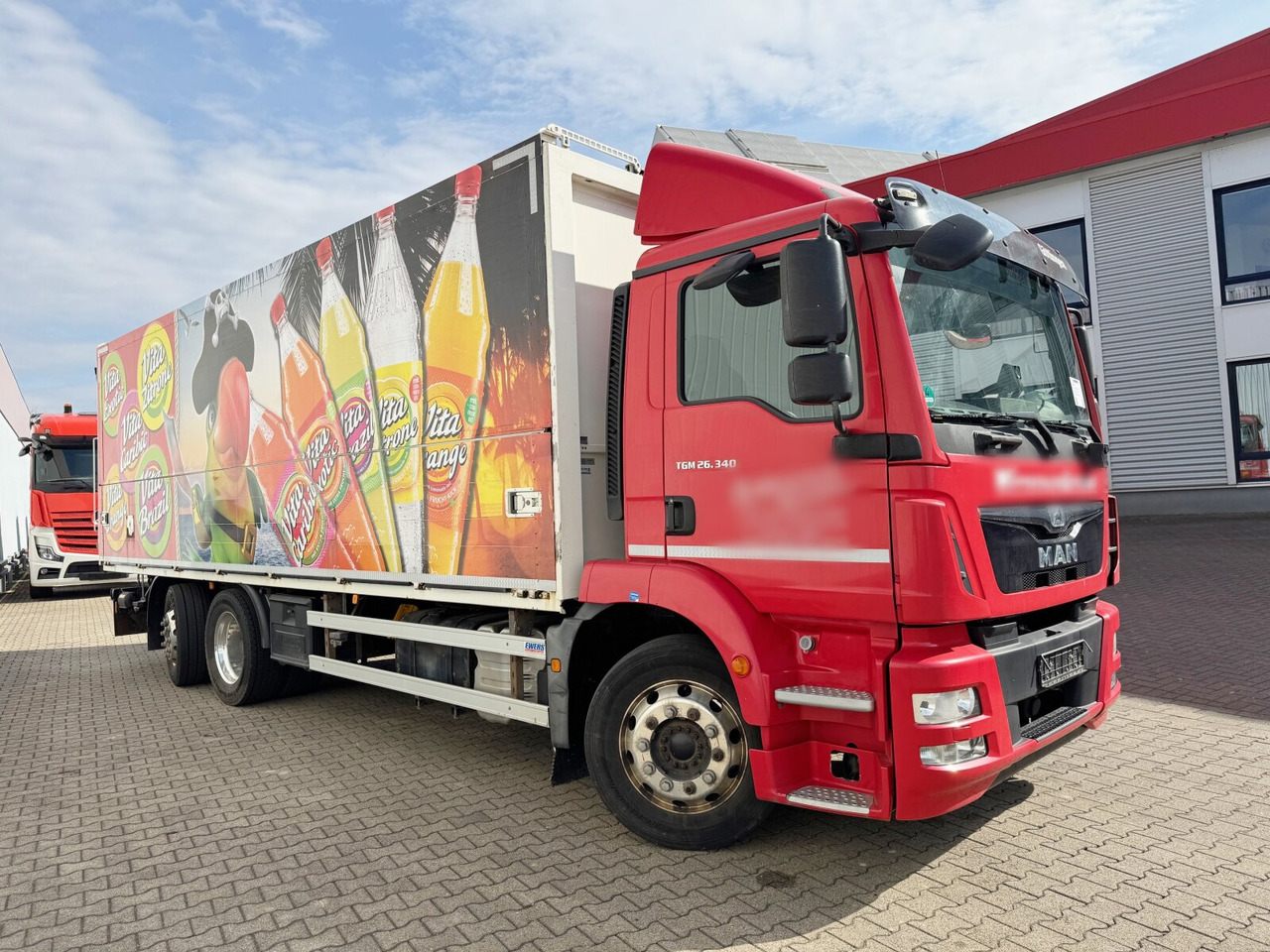 شاحنة مقفلة MAN TGM 26.340 6x2-4 LL TGM 26.340 6x2-4 LL, Getränkekoffer, Lenk-/Liftachse, LBW MBB, 2x AHK: صورة 9