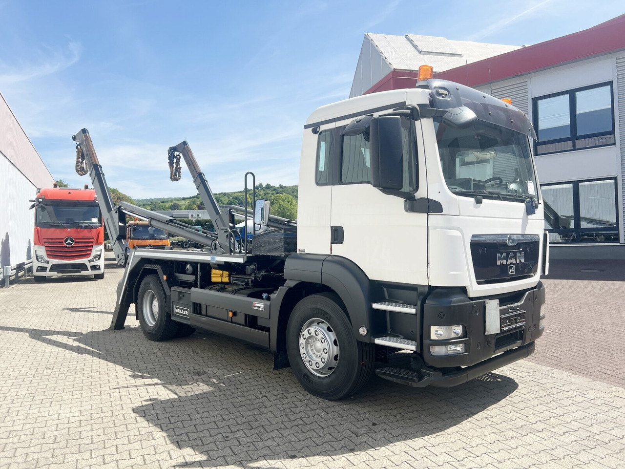 شاحنة نقل المخلفات MAN TGS 18.320 4x2 BB TGS 18.320 4x2 BB, Tele-Absetzer: صورة 8