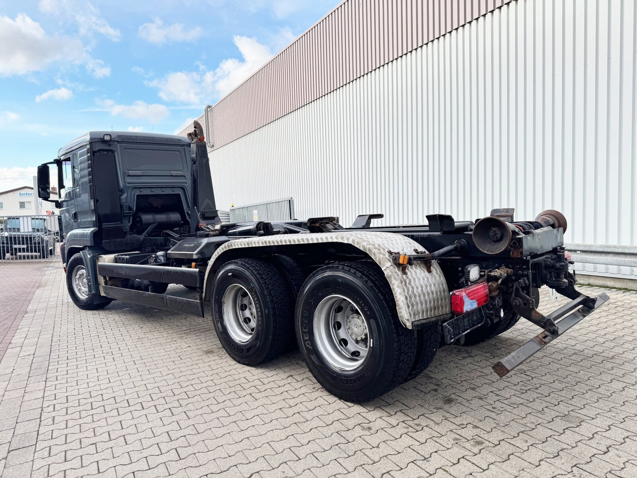 شاحنة ذات خطاف MAN TGS 26.440 6x4 BB TGS 26.440 6x4 BB, Meiller Schub-Knick: صورة 11