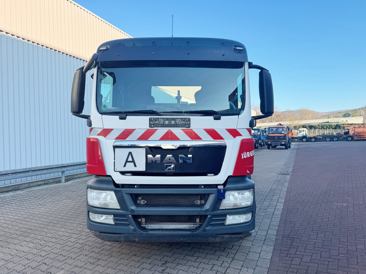 شاحنة ذات خطاف MAN TGS 26.480 6x2-4 BL TGS 26.480 6x2-4 BL, Lenk-Liftachse, VDL Abrollkipper bis 7m Container: صورة 7