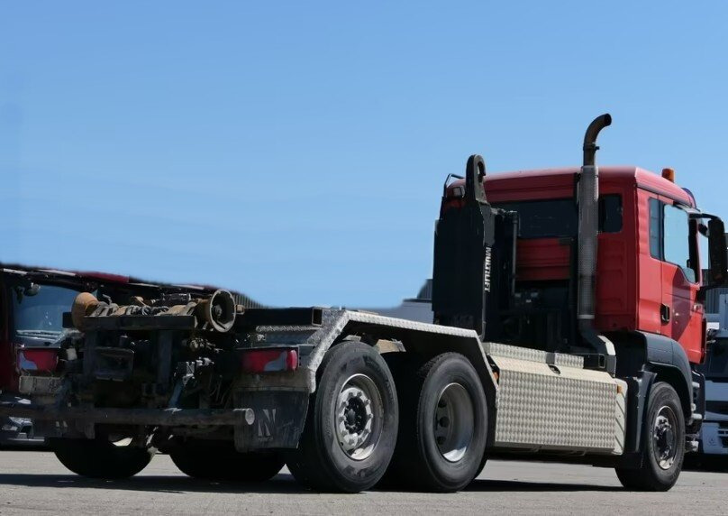 MAN TGS 26.480 6x4H-4 BL TGS 26.480 6x4H-4 BL, Multilift Abroller HydroDrive, Lenk-/Liftachse, Wechselfahrzeug - شاحنة ذات خطاف: صورة 2 MAN TGS 26.480 6x4H-4 BL TGS 26.480 6x4H-4 BL, Multilift Abroller HydroDrive, Lenk-/Liftachse, Wechselfahrzeug - شاحنة ذات خطاف: صورة 2