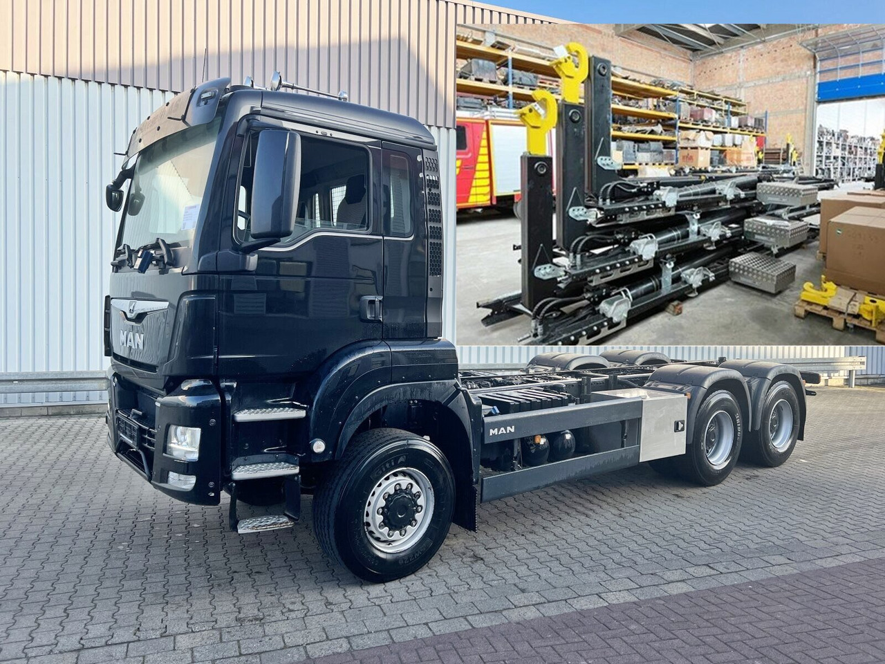 MAN TGS 26.500 6X6 BL TGS 26.500 6X6 BL, Intarder - شاحنة ذات خطاف: صورة 1 MAN TGS 26.500 6X6 BL TGS 26.500 6X6 BL, Intarder - شاحنة ذات خطاف: صورة 1