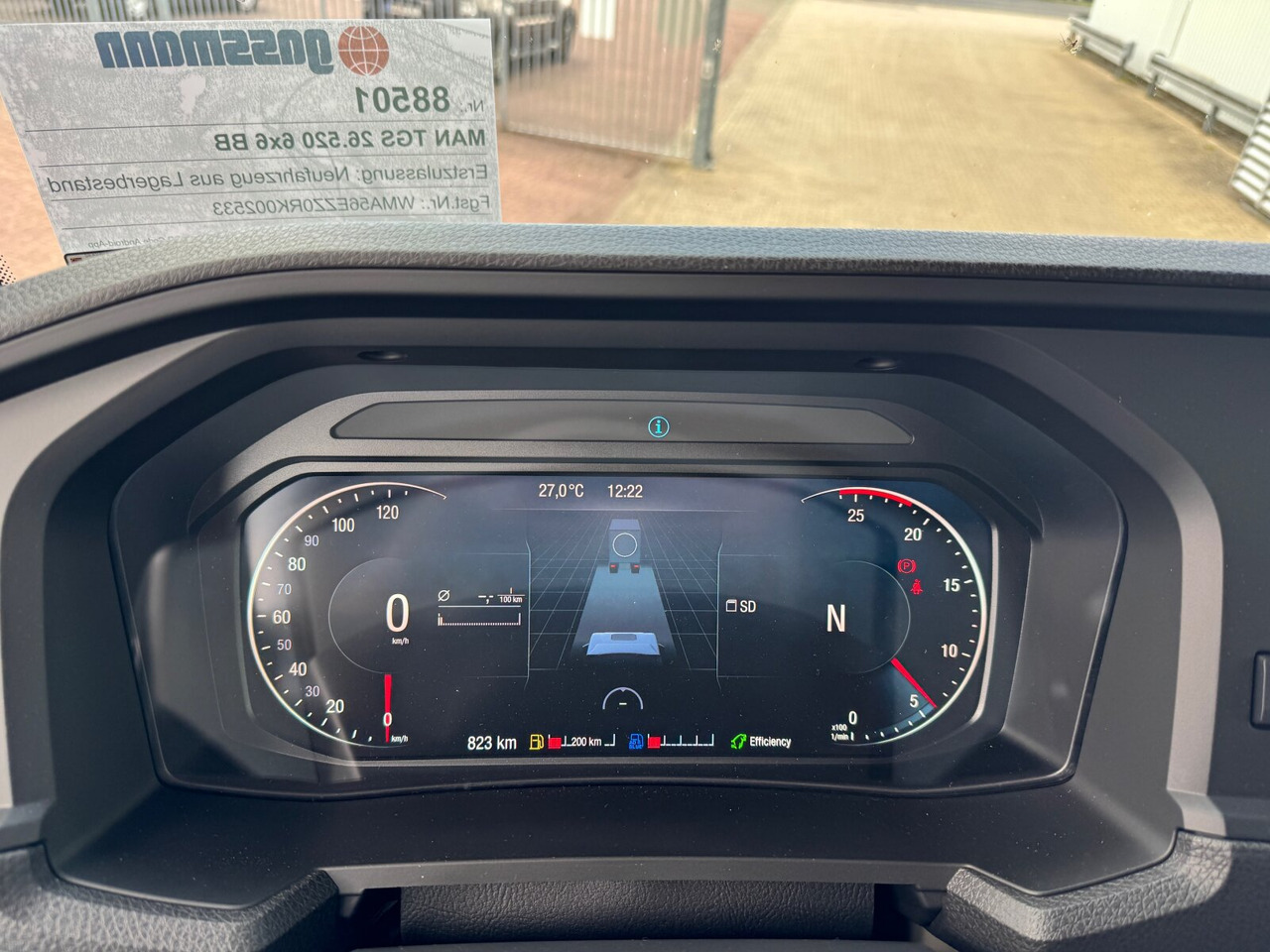 MAN TGS 26.520 6x6 BB TGS 26.520 6x6 BB, PriTarder, Navi, Optiview, Einzelbereifung - شاحنة هيكل كابينة: صورة 3 MAN TGS 26.520 6x6 BB TGS 26.520 6x6 BB, PriTarder, Navi, Optiview, Einzelbereifung - شاحنة هيكل كابينة: صورة 3