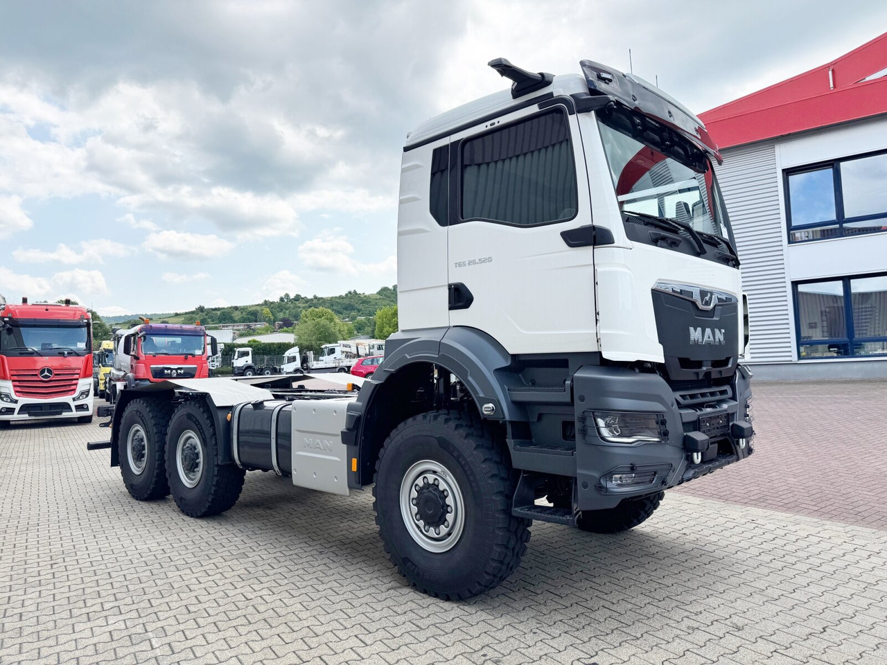 MAN TGS 26.520 6x6 BB TGS 26.520 6x6 BB, PriTarder, Navi, Optiview, Einzelbereifung MAN TGS 26.520 6x6 BB TGS 26.520 6x6 BB, PriTarder, Navi, Optiview, Einzelbereifung: صورة 9
