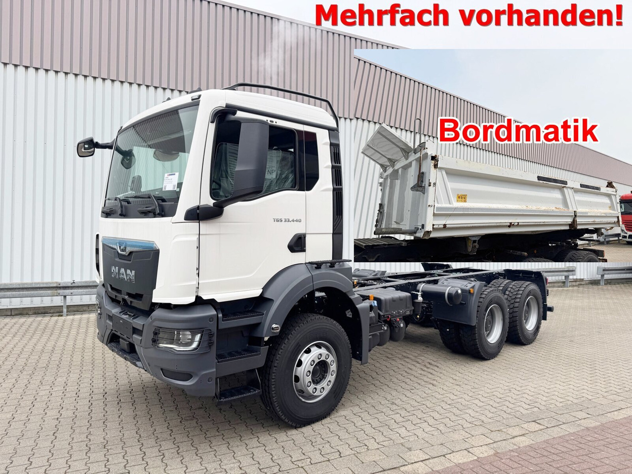 MAN TGS 33.440 6x4 BB TGS 33.440 6x4 BB, Bordmatik, mehrfach vorhanden! - شاحنة قلاب: صورة 1 MAN TGS 33.440 6x4 BB TGS 33.440 6x4 BB, Bordmatik, mehrfach vorhanden! - شاحنة قلاب: صورة 1