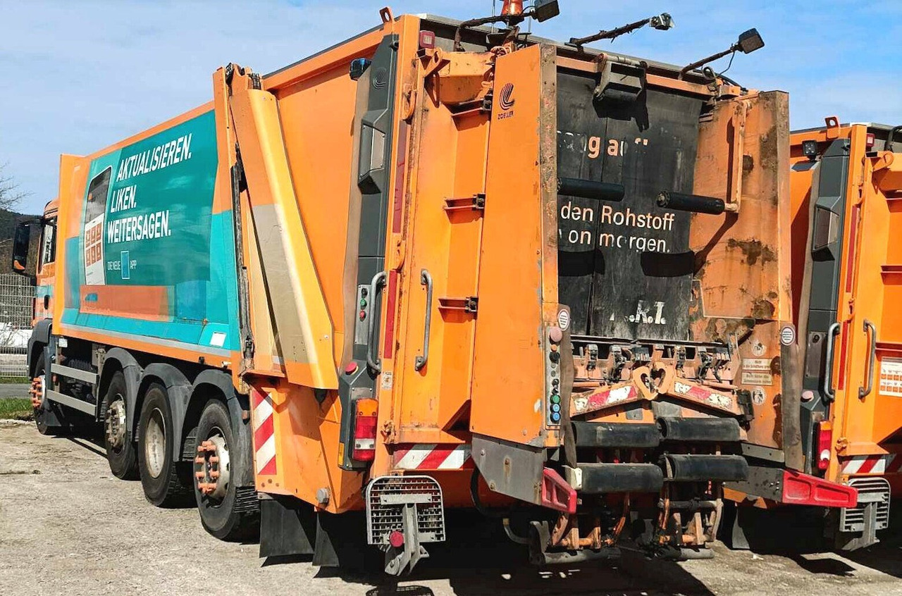 MAN TGS 35.360 8x2-6 BL TGS 35.360 8x2-6 BL, 2x Lenkachse, Zöller Medium XL, Zöller-Schüttung - شاحنة النفايات: صورة 3 MAN TGS 35.360 8x2-6 BL TGS 35.360 8x2-6 BL, 2x Lenkachse, Zöller Medium XL, Zöller-Schüttung - شاحنة النفايات: صورة 3