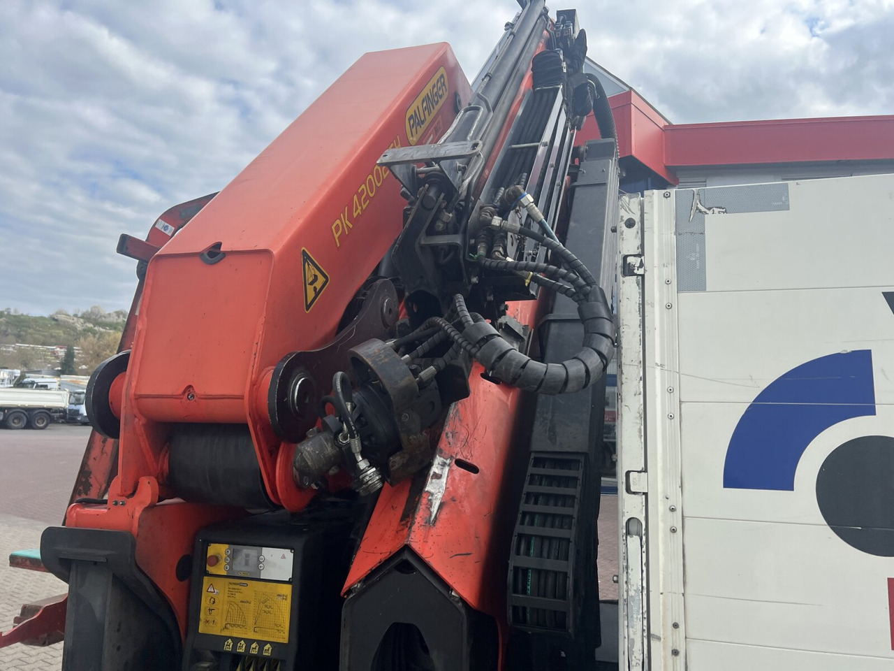 شاحنة كرين MAN TGS 35.440 8x4 BL TGS 35.440 8x4 BL, Navi, Heckkran Palfinger PK42002 SH-F + Jip PJ 060 B, 24,9m-730kg, Funk: صورة 6