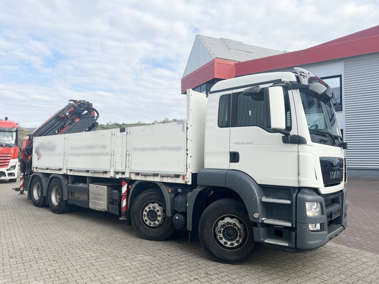 شاحنة كرين MAN TGS 35.440 8x4 BL TGS 35.440 8x4 BL, Navi, Heckkran Palfinger PK42002 SH-F + Jip PJ 060 B, 24,9m-730kg, Funk: صورة 12