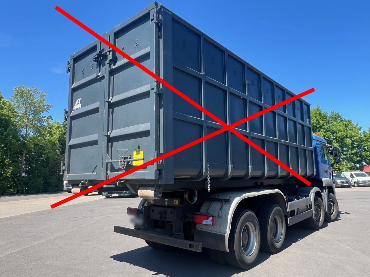 MAN TGS 35.480 8x4 BL TGS 35.480 8x4 BL - شاحنة ذات خطاف: صورة 4 MAN TGS 35.480 8x4 BL TGS 35.480 8x4 BL - شاحنة ذات خطاف: صورة 4