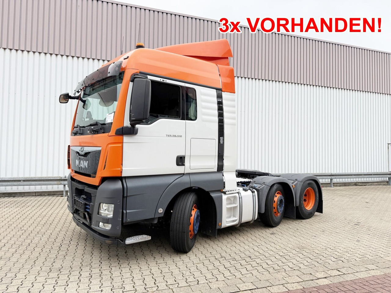 MAN TGX 26.510 6X2/4 BLS TGX 26.510 6X2/4 BLS, Intarder, Vorlauflenk-/lift, Standklima, XXL-Fahrerhaus, 70t - وحدة جر: صورة 1 MAN TGX 26.510 6X2/4 BLS TGX 26.510 6X2/4 BLS, Intarder, Vorlauflenk-/lift, Standklima, XXL-Fahrerhaus, 70t - وحدة جر: صورة 1