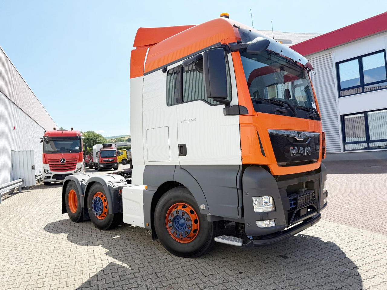 وحدة جر MAN TGX 26.510 6X2/4 BLS TGX 26.510 6X2/4 BLS, Intarder, Vorlauflenk-/lift, XLX-Fahrerhaus, Standklima: صورة 9