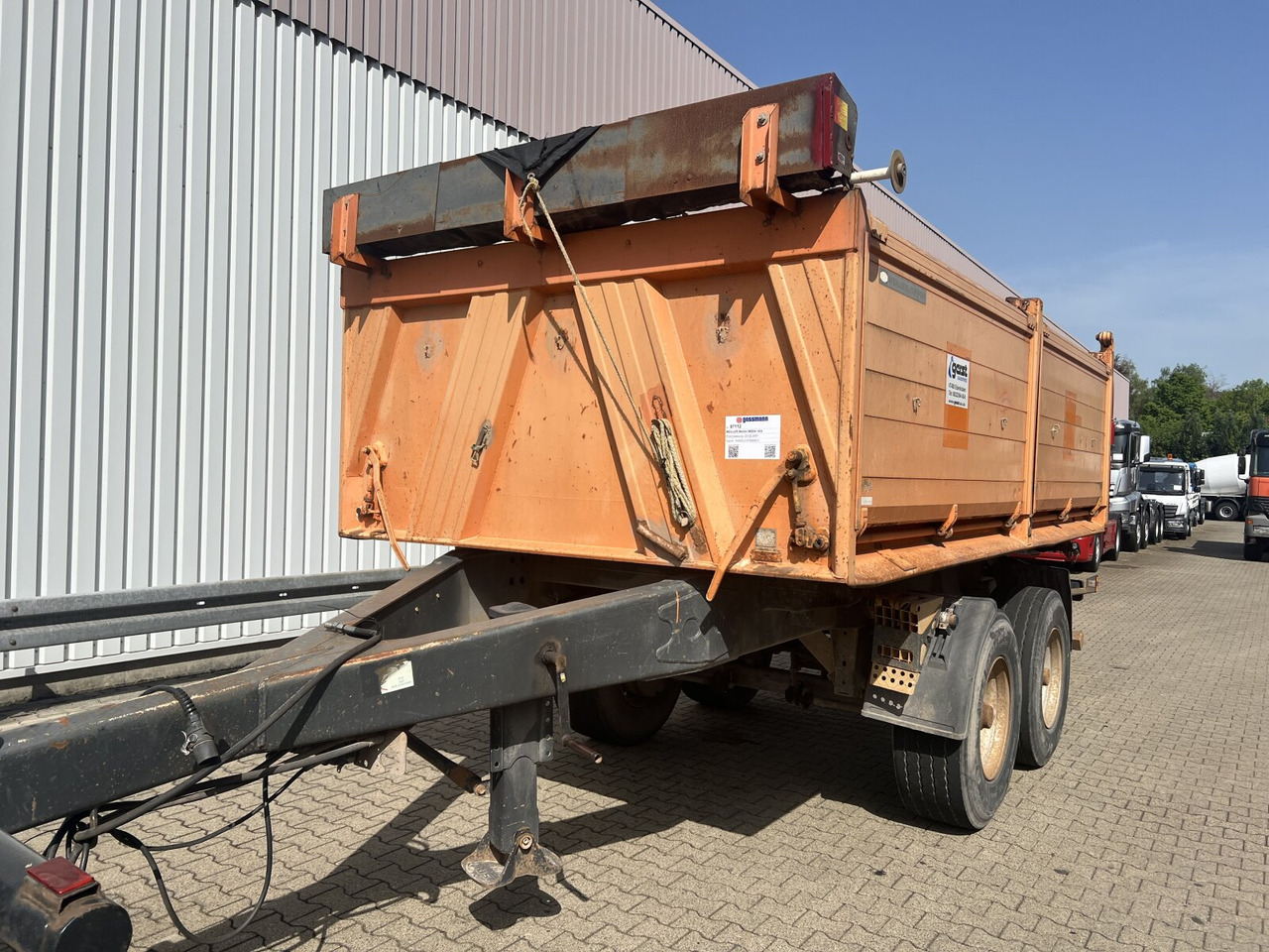 Meiller Meiller MZDA 18/2 Meiller MZDA 18/2, geteilte Bordwände - مقطورة قلاب: صورة 4 Meiller Meiller MZDA 18/2 Meiller MZDA 18/2, geteilte Bordwände - مقطورة قلاب: صورة 4