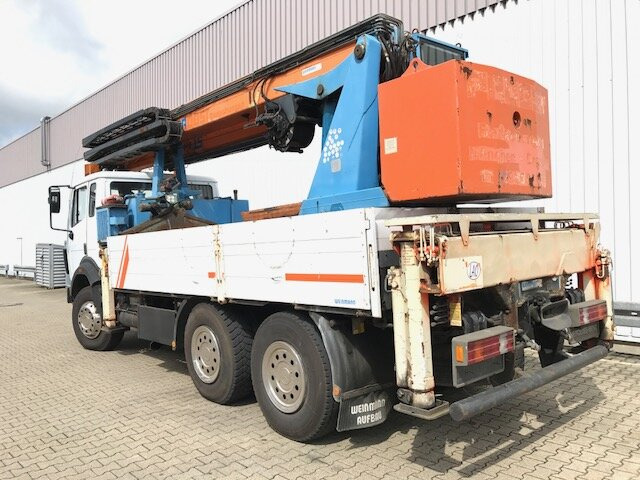 شاحنة كرين, شاحنات مسطحة Mercedes-Benz 2638 K 6x4 mit Heckkran Palfinger PK 68000 2638 K 6x4 mit Heckkran Palfinger PK 68000: صورة 11
