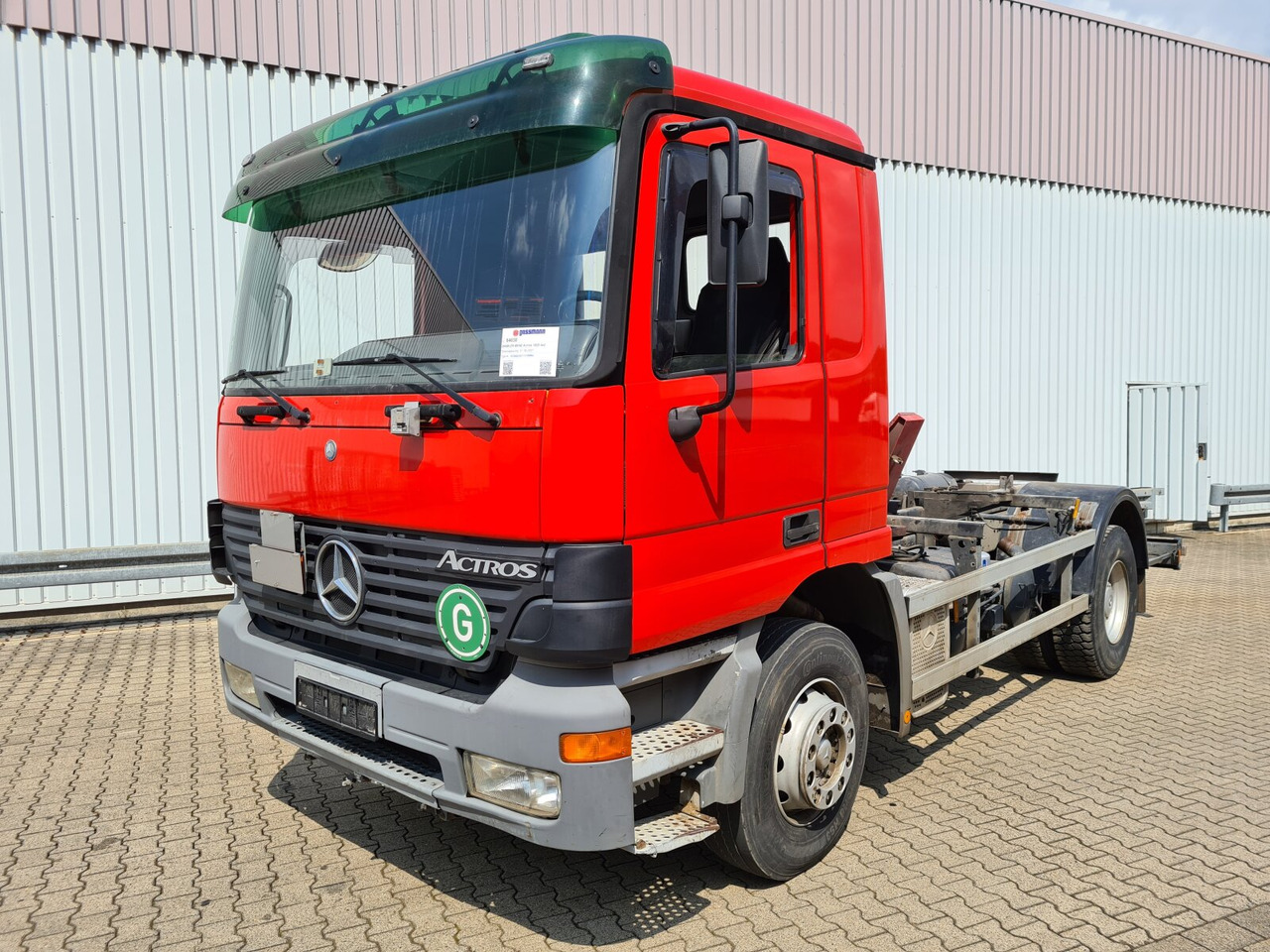 Mercedes-Benz Actros 1835 K 4x2 Actros 1835 K 4x2 - شاحنة هيكل كابينة: صورة 1 Mercedes-Benz Actros 1835 K 4x2 Actros 1835 K 4x2 - شاحنة هيكل كابينة: صورة 1