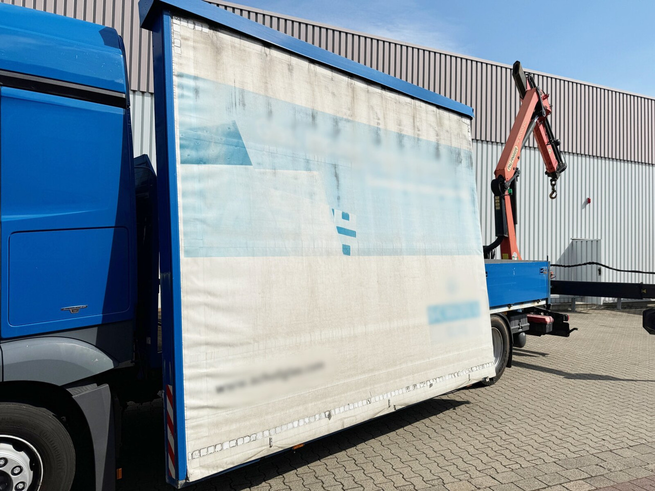Mercedes-Benz Actros 1836 L 4x2 Actros 1836 L 4x2, Glastransporter, Heckkran Palfinger Pk 12002-EH, Funk - شاحنة كرين: صورة 4 Mercedes-Benz Actros 1836 L 4x2 Actros 1836 L 4x2, Glastransporter, Heckkran Palfinger Pk 12002-EH, Funk - شاحنة كرين: صورة 4